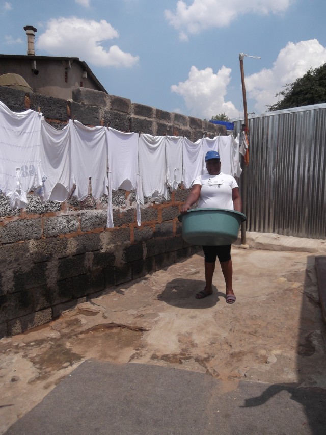 Laundry day in Soweto - the racial divide is alive and kicking in South Africa, although the antics of the ANC government mean things are not as straightforward as they seem....